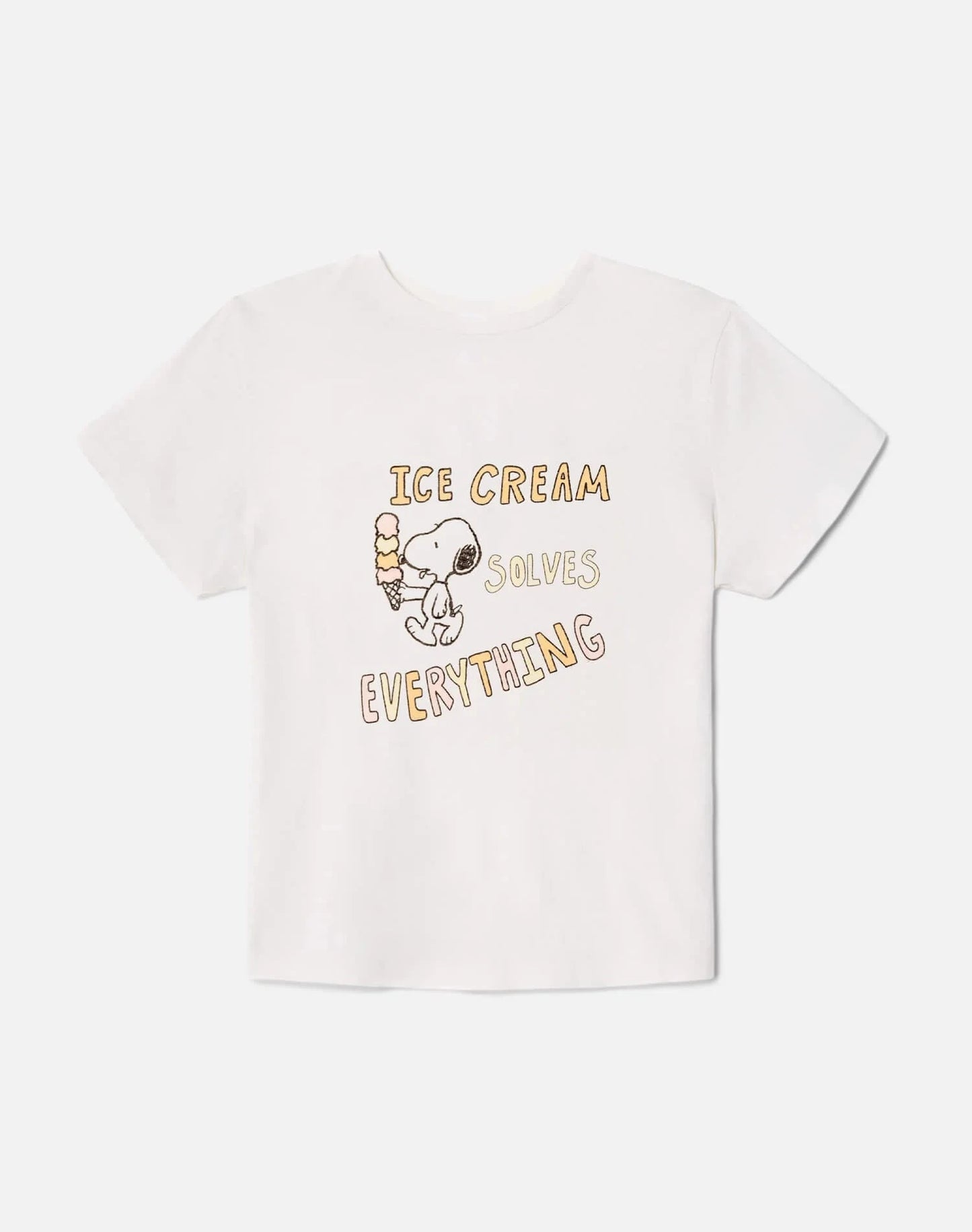 Classic Tee Snoopy Ice Cream-TEES-Uniquities