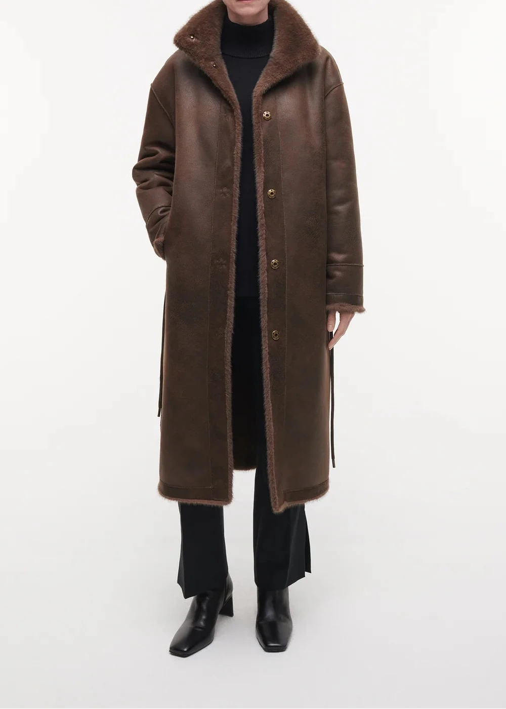 Freja Faux Mink Coat-Jackets-Uniquities