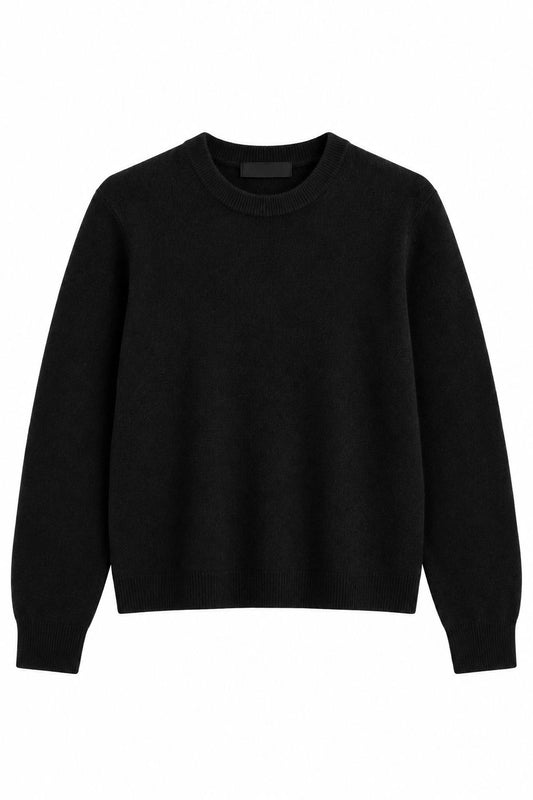 Flynn Cashmere Crewneck-Sweaters-Uniquities