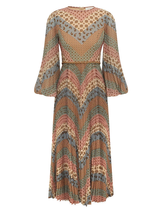 Sunray Long Sleeve Dress-Dresses-Uniquities