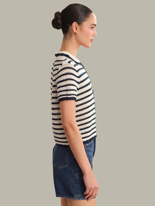 Leilani Collared Cardigan-Tops/Blouses-Uniquities