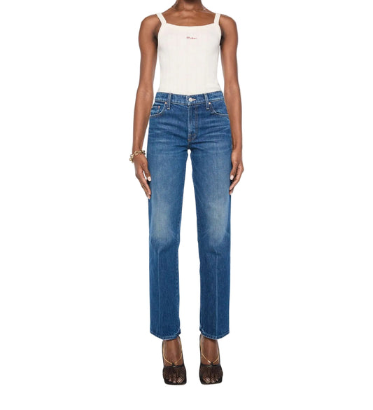 Mid Rise Rambler Skimp-Denim-Uniquities