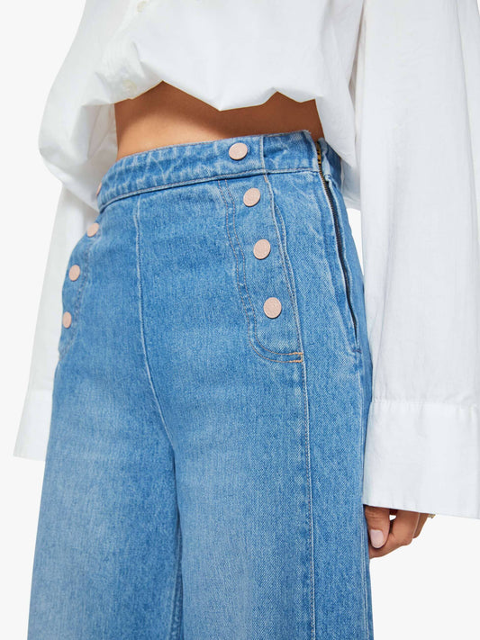 Sugar Cone Sailor Sneak-Denim-Uniquities
