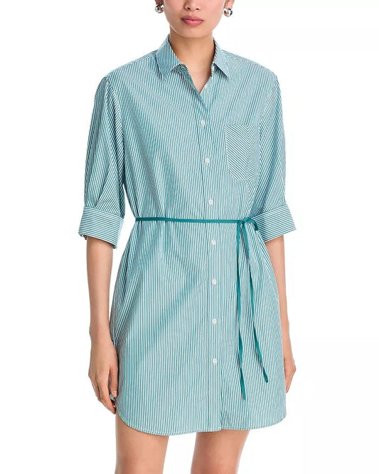 Lucia Stripe Mini Dress-Dresses-Uniquities