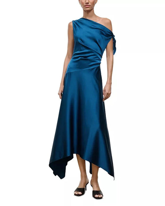 Portia Silk Dress-Dresses-Uniquities