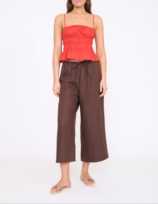 Ayla Linen Tank-Tops/Blouses-Uniquities