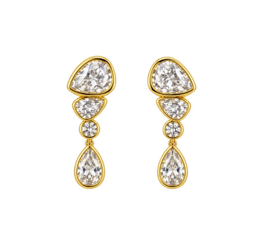 Agua Earrings-Jewelry-Uniquities