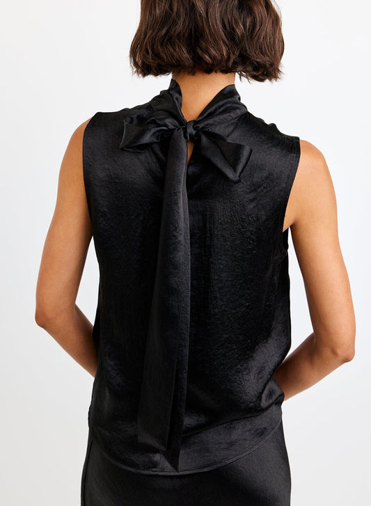 Scarf Neck Blouse-Tops/Blouses-Uniquities