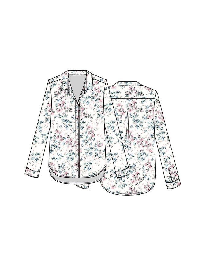 Classic Button Down-Tops/Blouses-Uniquities