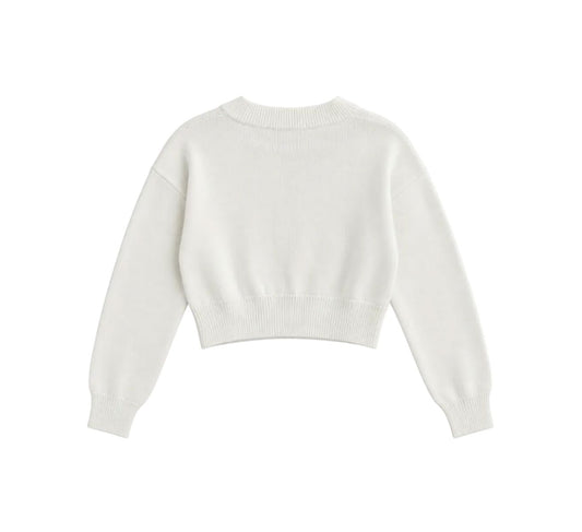 Cropped Boxy Cardigan by Autumn Cashmere - Image 2