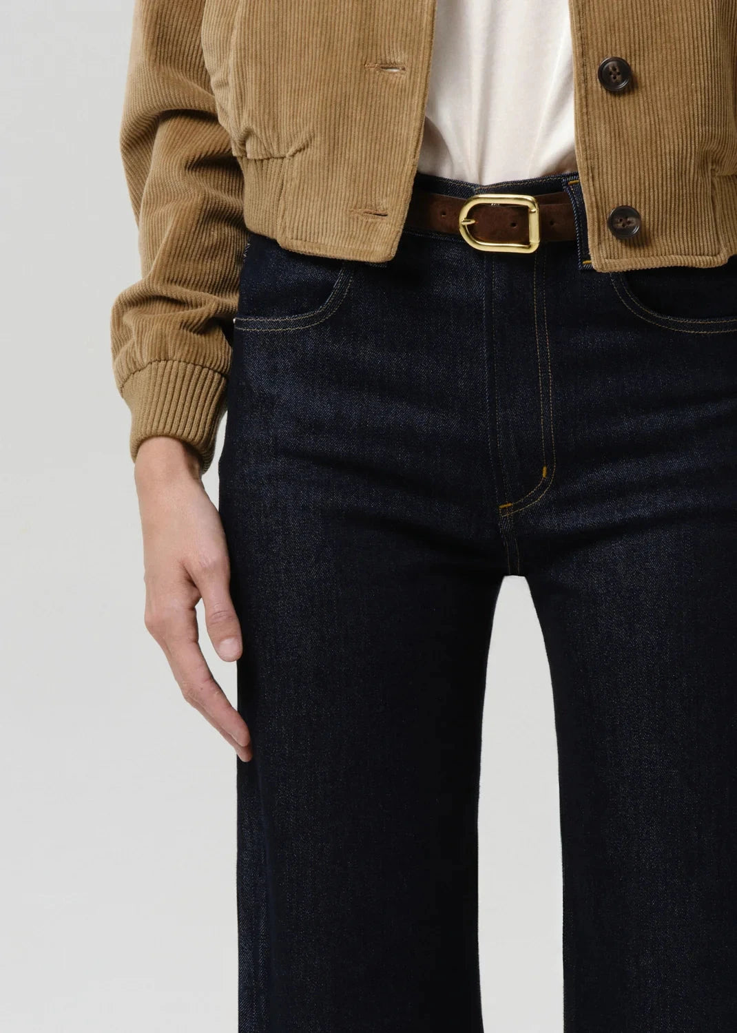 Annina 33" In Inky Rinse-Denim-Uniquities