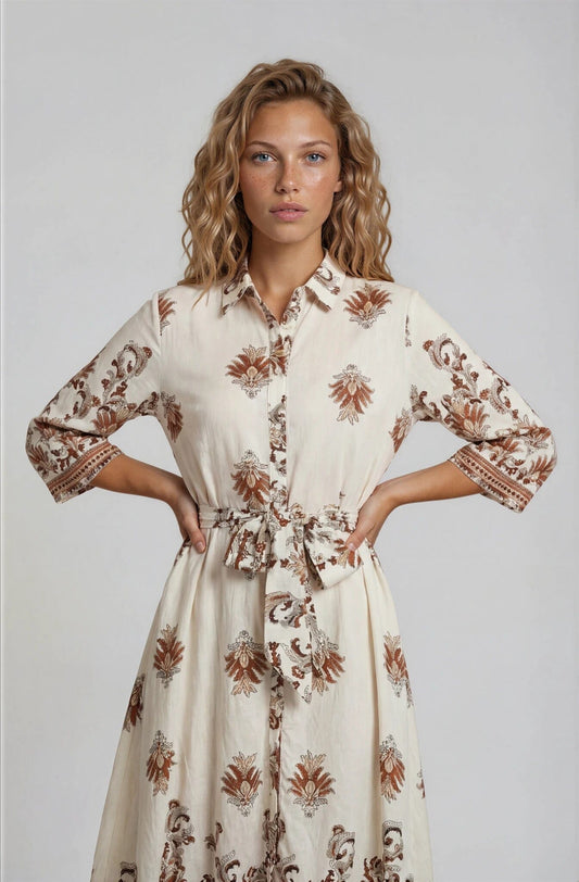 Ada Midi Dress-Dresses-Uniquities