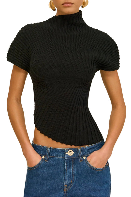 Annemie Knit Top-Tops/Blouses-Uniquities