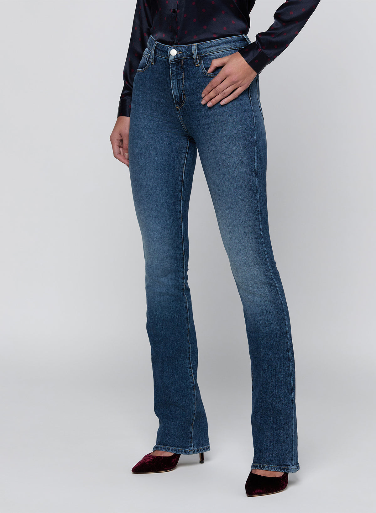 Selma High Rise Sleek Baby Boot