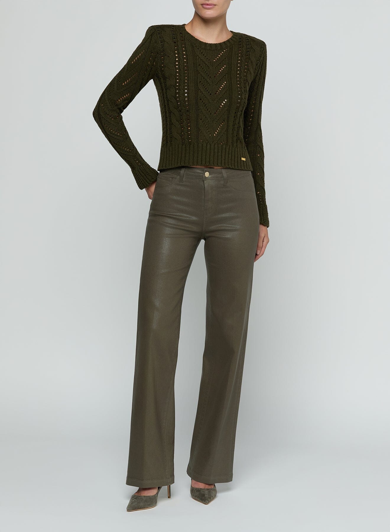 Scottie High Rise Wide Leg-Denim-Uniquities
