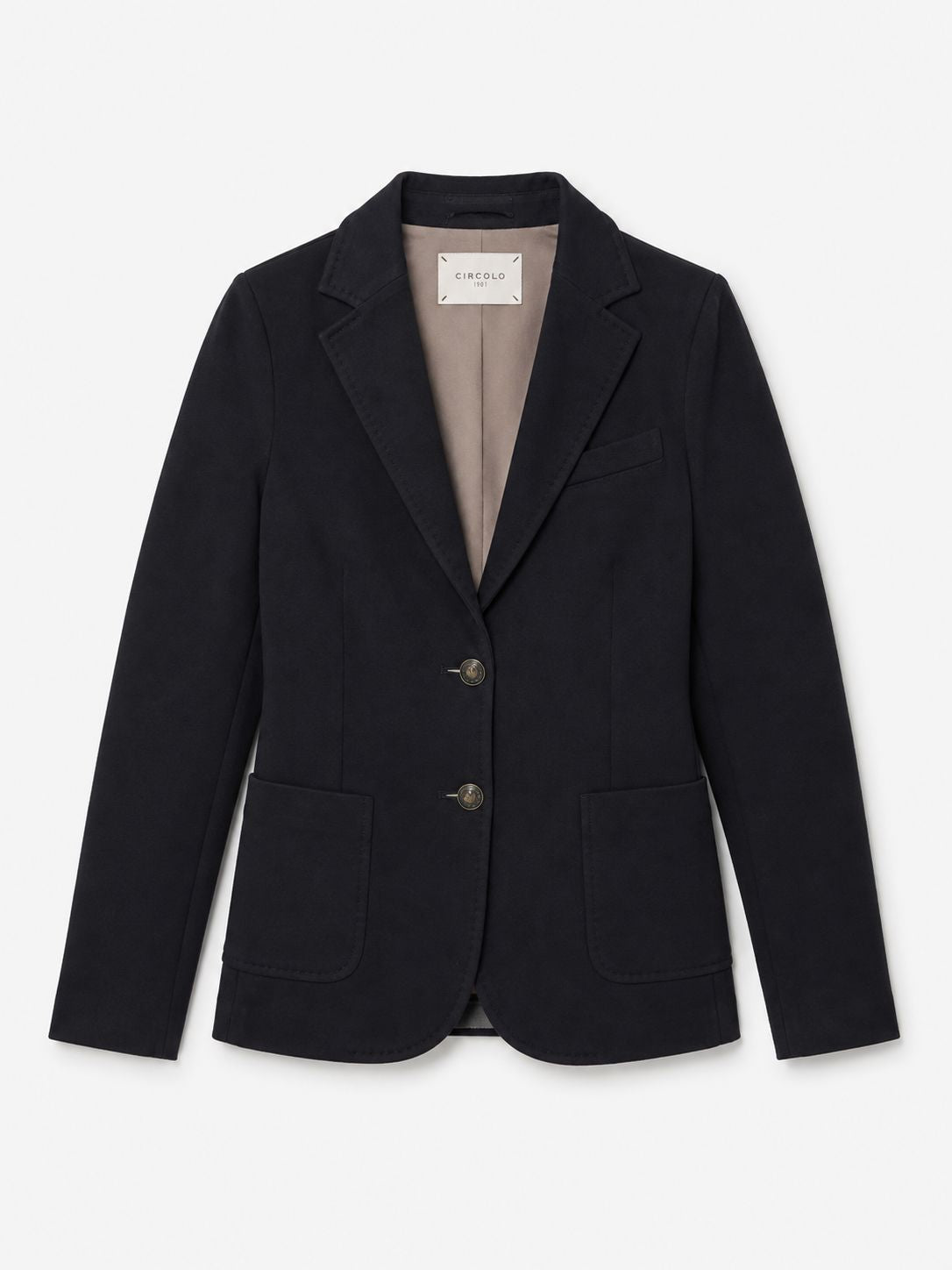 Button Fleece Blazer-Jackets-Uniquities