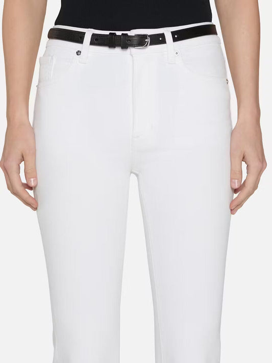 Reboot Crop Jeans in White-Denim-Uniquities
