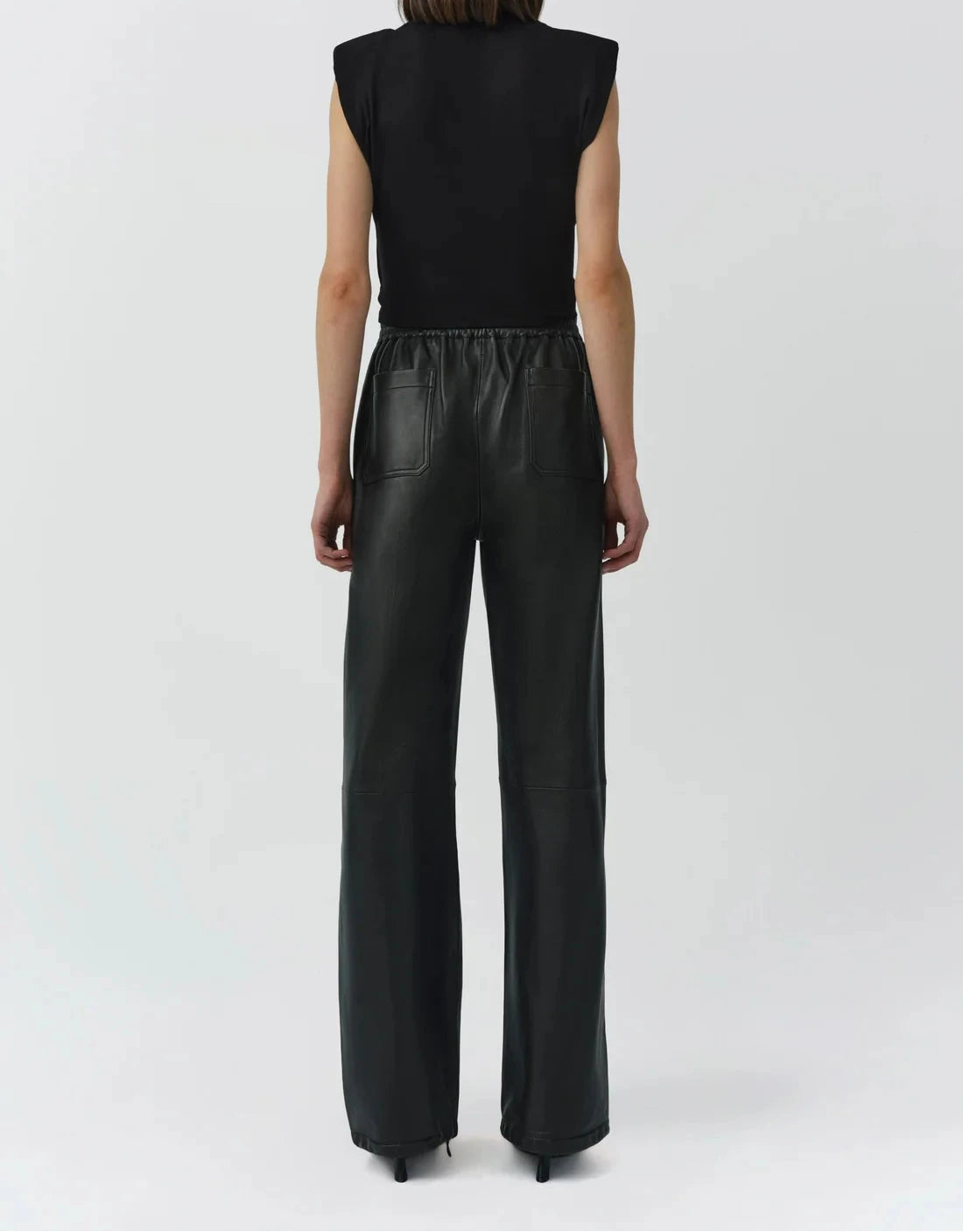 Estelle Wrap Crop Tee-Tops/Blouses-Uniquities