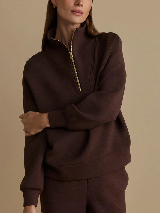 Hawley Half Zip Sweat-Lounge-Uniquities