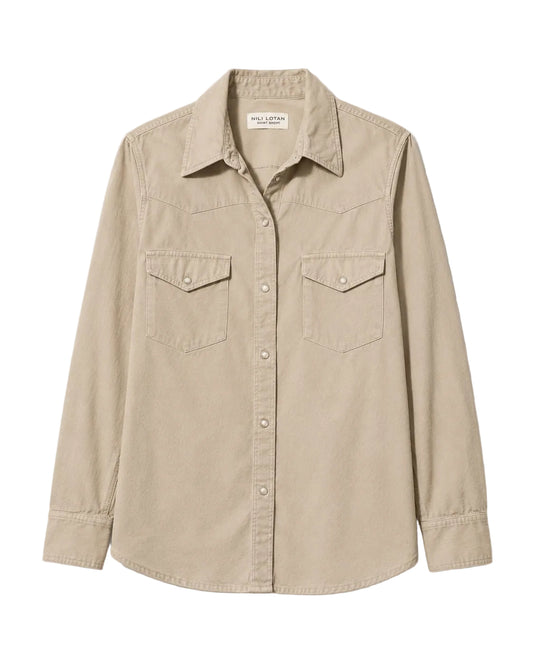Travis Corduroy Shirt-Tops/Blouses-Uniquities