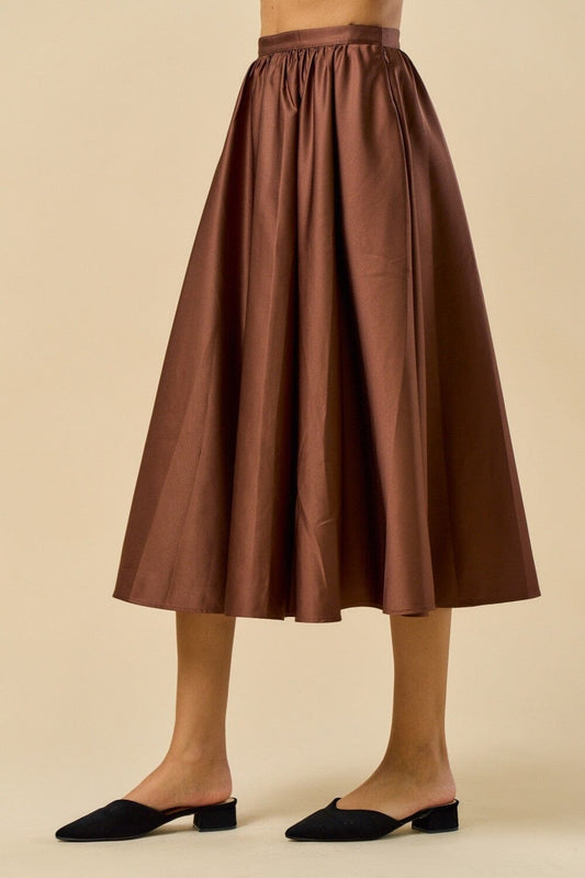 Erika Flare Maxi Skirt-Bottoms-Uniquities