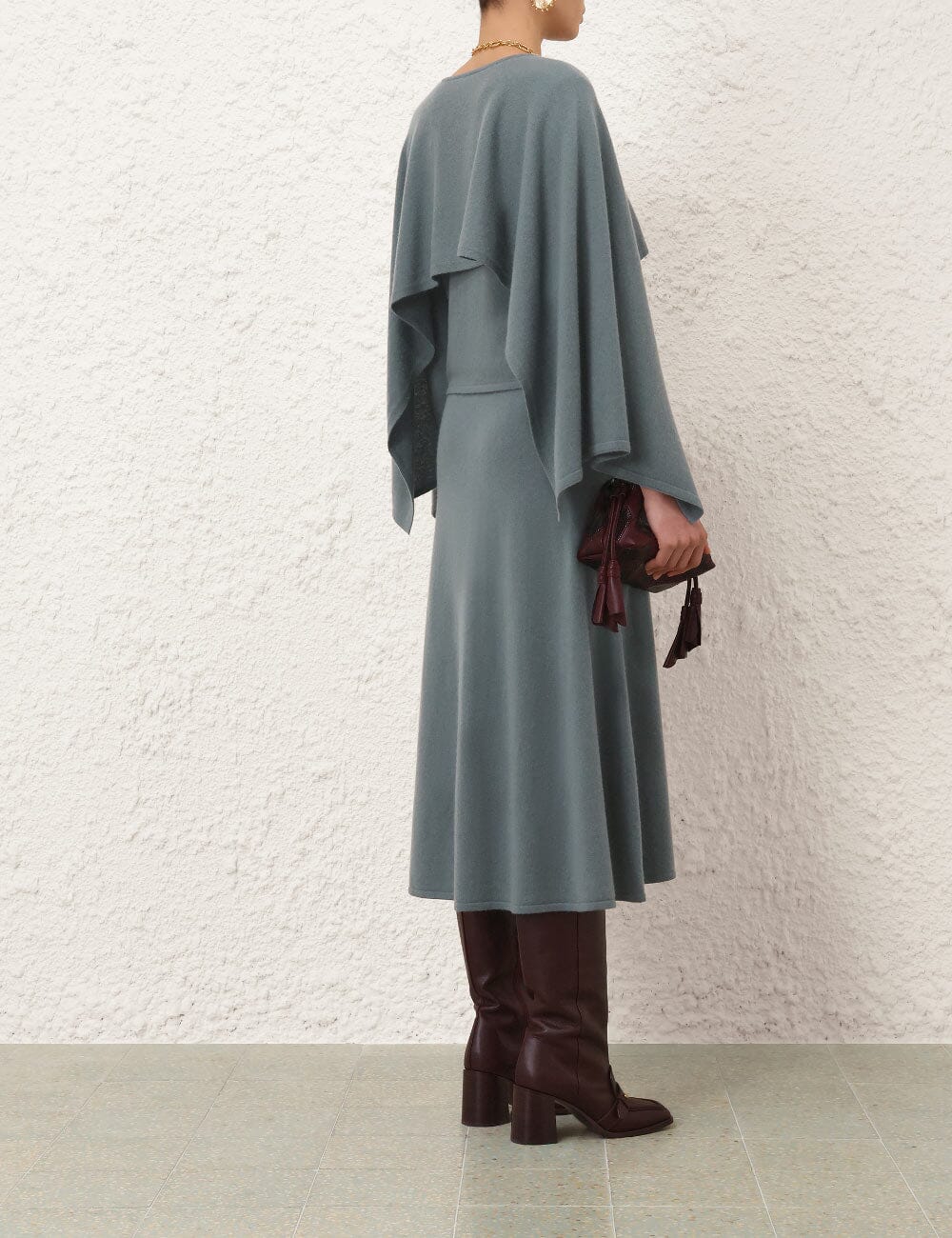 Valiant Wool Midi Skirt