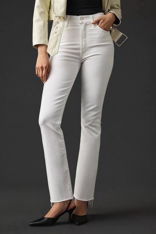 The Hustler Ankle Fray Jeans-Denim-Uniquities