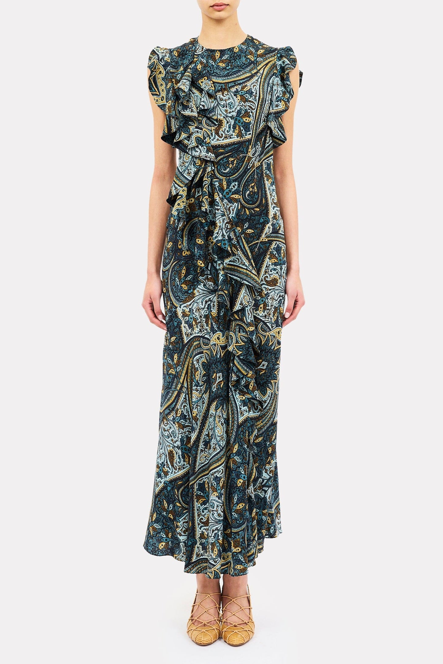 Ameline Sleeveless Silk Dress Dresses Ulla Johnson