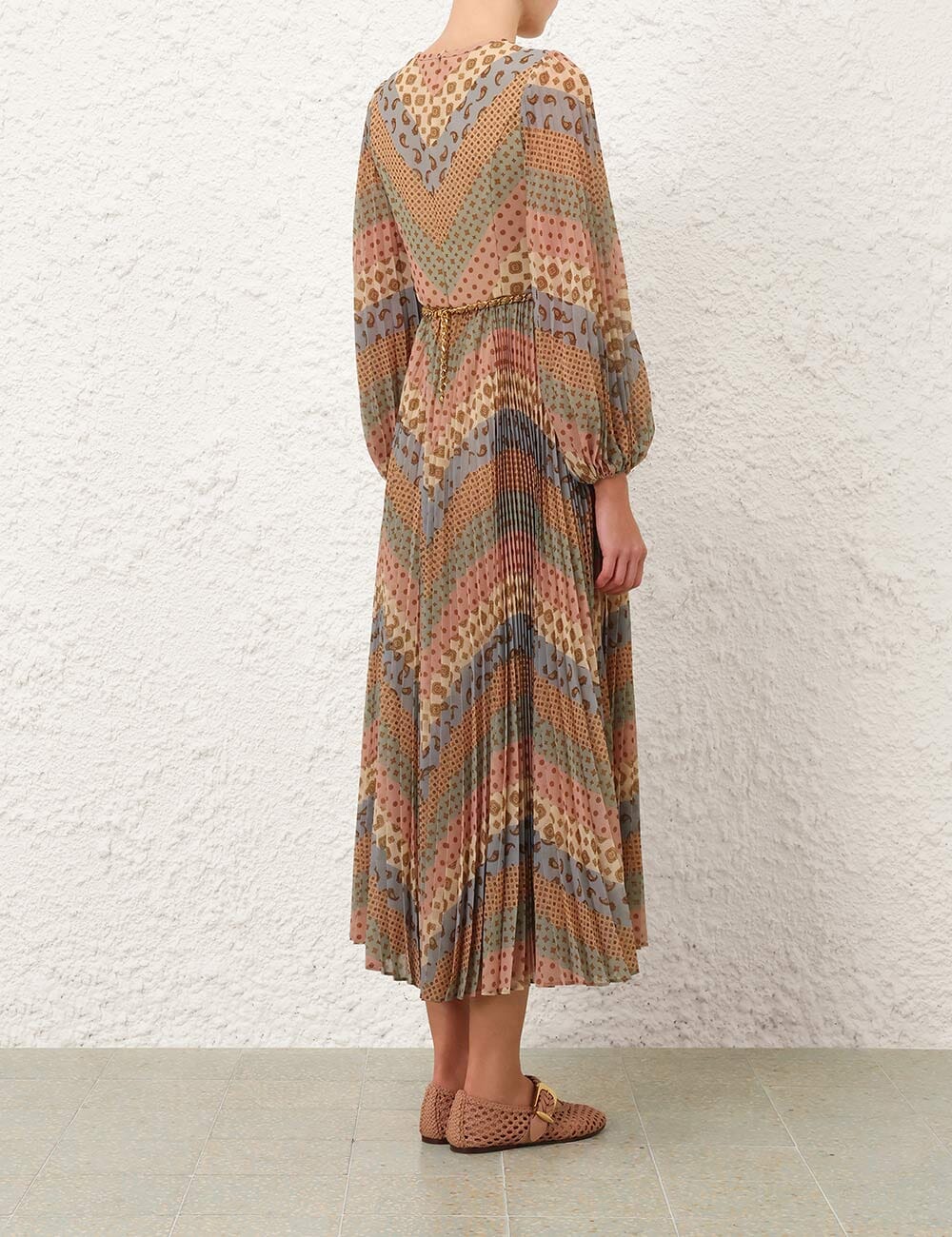 Sunray Long Sleeve Dress-Dresses-Uniquities