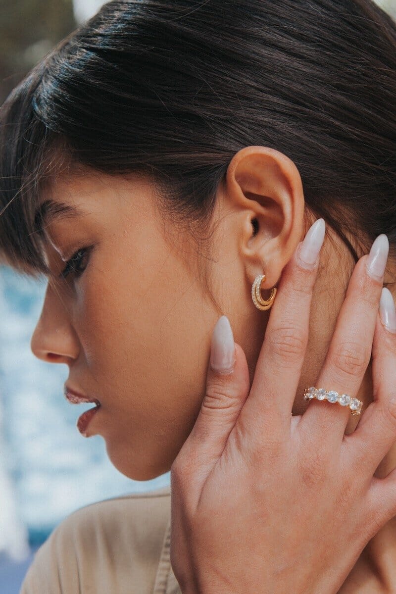 Evil Twin Huggies Gold-Jewelry-Uniquities