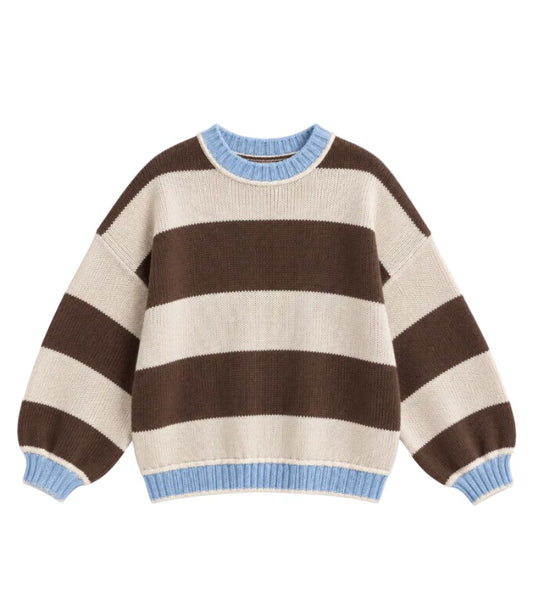 Felicity Stripe Sweater-Sweaters-Uniquities