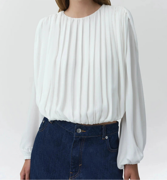 Frida Long Sleeve Top-Tops/Blouses-Uniquities
