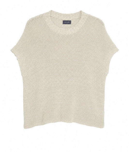 Shaker Sleeveless Mercer Crew-Sweaters-Uniquities