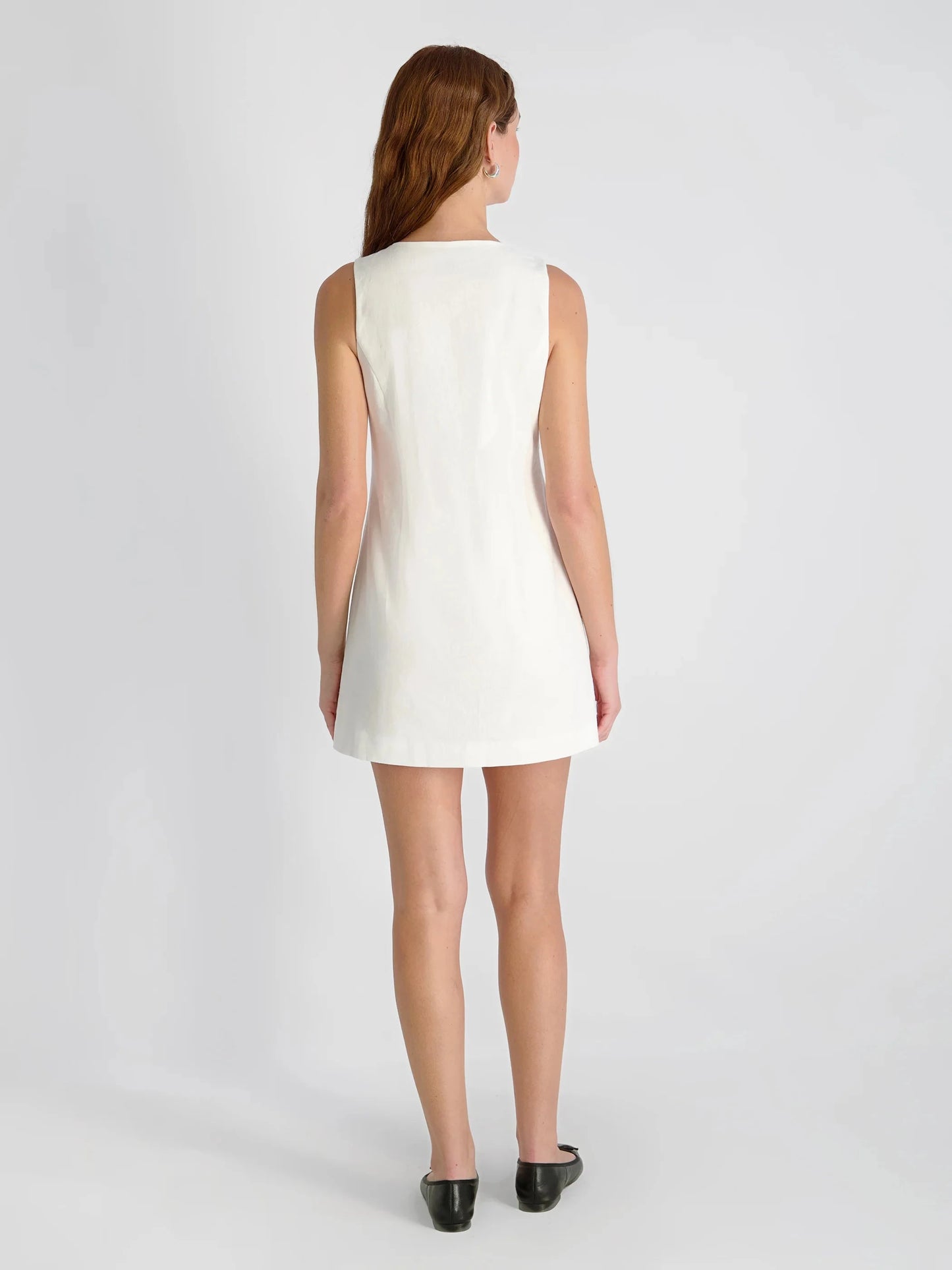Aspen Linen Dress-Dresses-Uniquities
