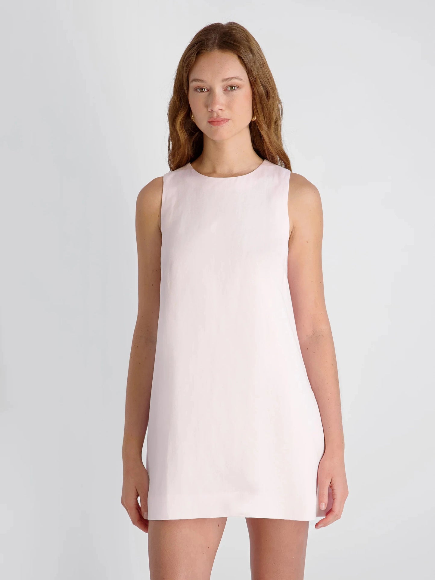 Cooper Linen Mini Dress-Dresses-Uniquities