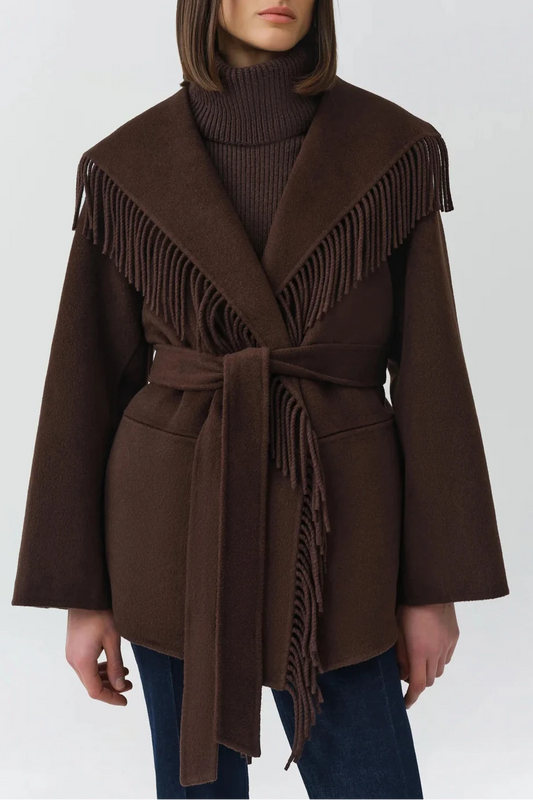 Rowen Fringe Jacket-Jackets-Uniquities