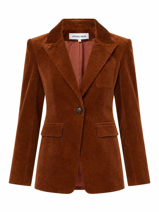 Livvy Corduroy Dickey Jacket-Jackets-Uniquities