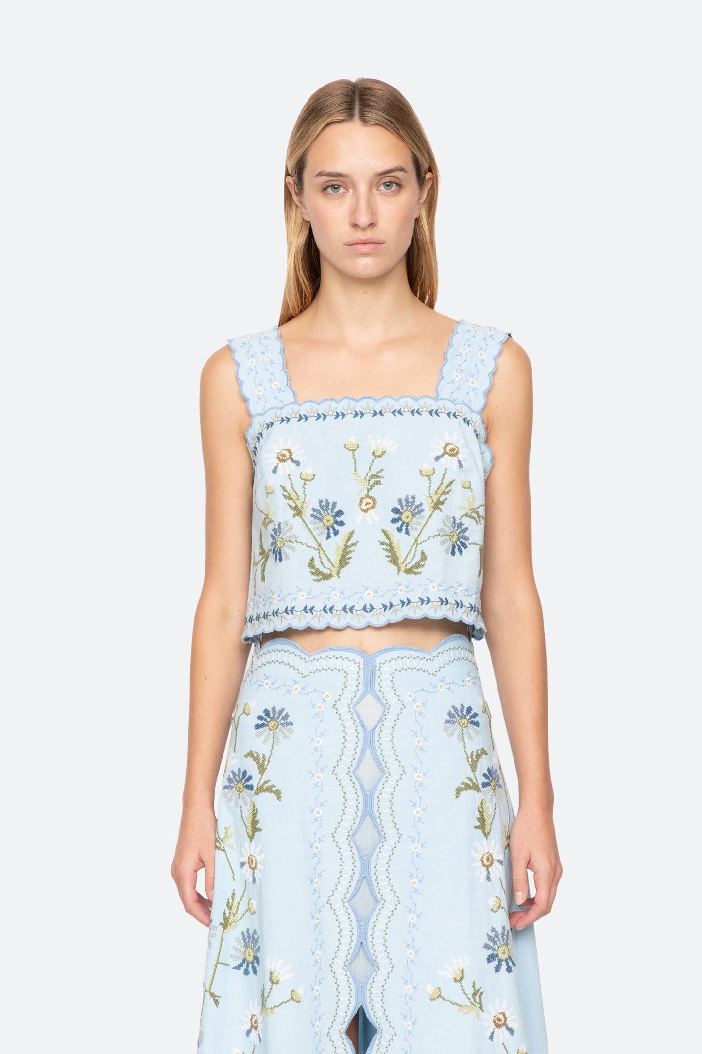 Audra Embroidery Top-Tops/Blouses-Uniquities