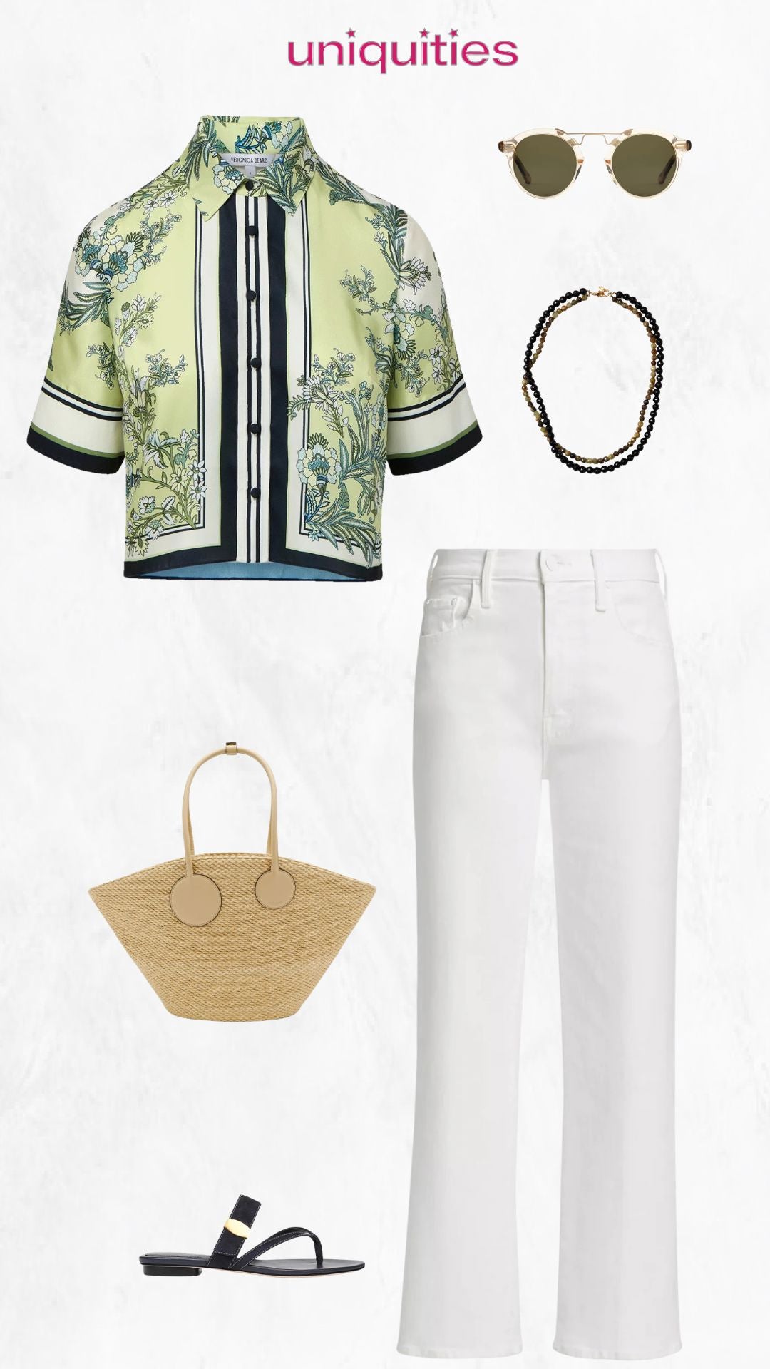 Clean Spruce Top-Tops/Blouses-Uniquities