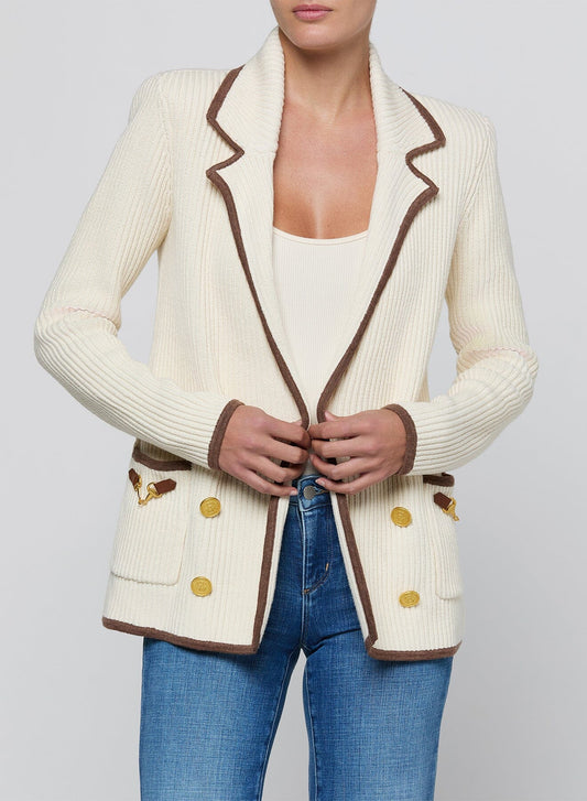 Ranch Knit Blazer-Jackets-Uniquities