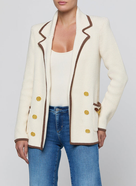 Ranch Knit Blazer-Jackets-Uniquities