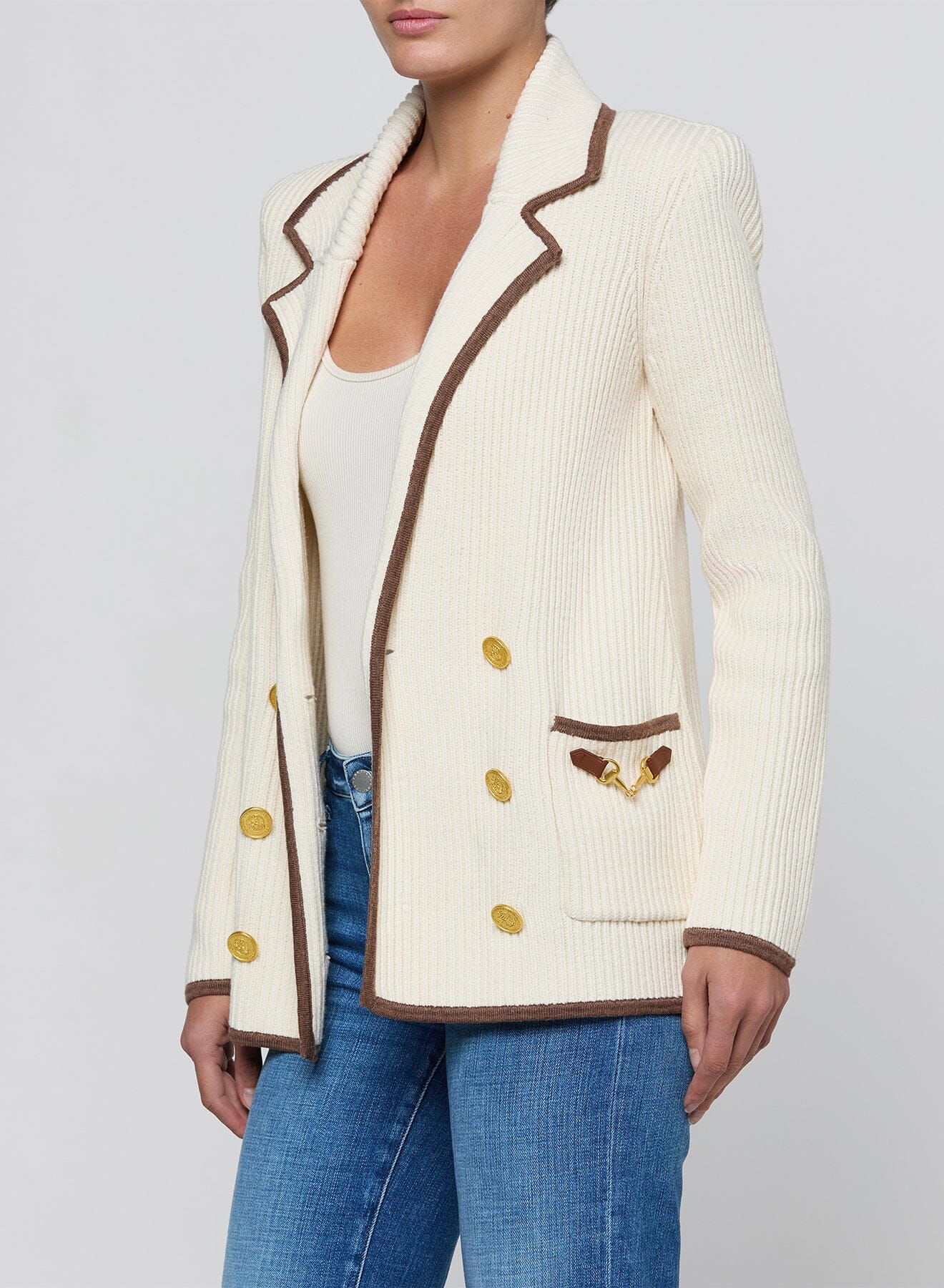 Ranch Knit Blazer-Jackets-Uniquities