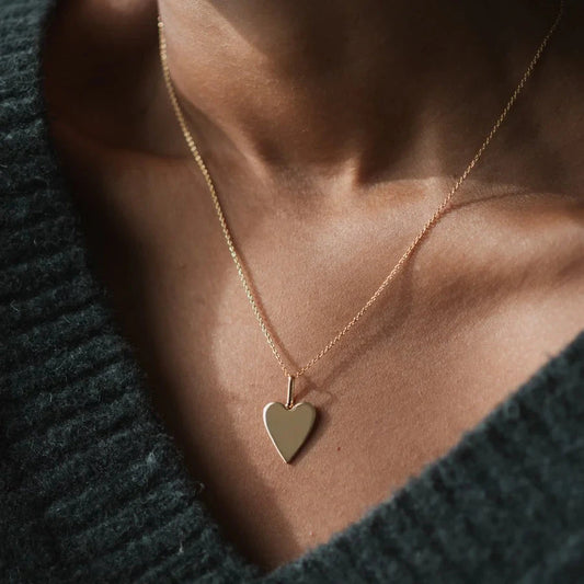 Amaya Heart Necklace-Jewelry-Uniquities