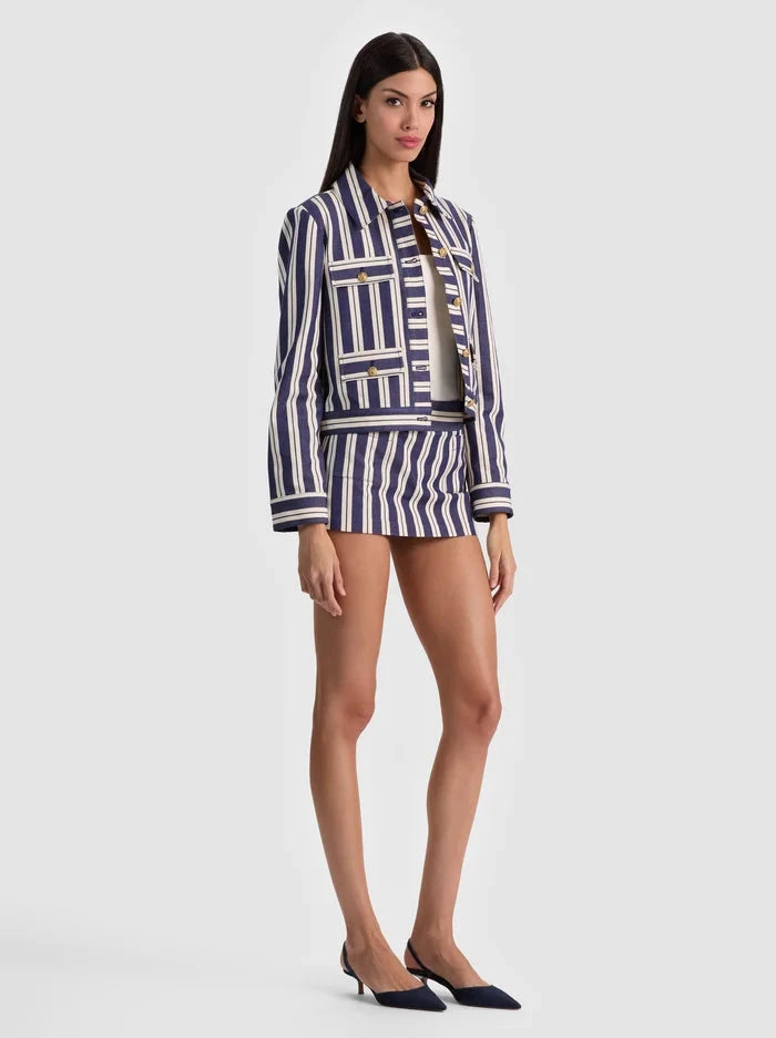 Alex Collared Boxy Jacket-Jackets-Uniquities