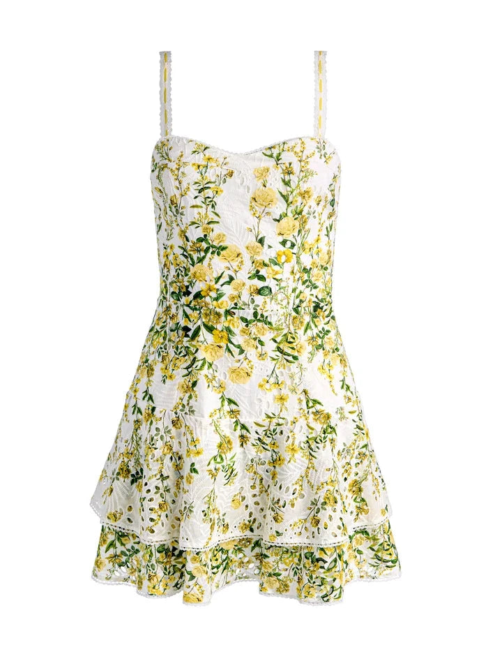 Meredith Flare Mini Dress  Uniquities