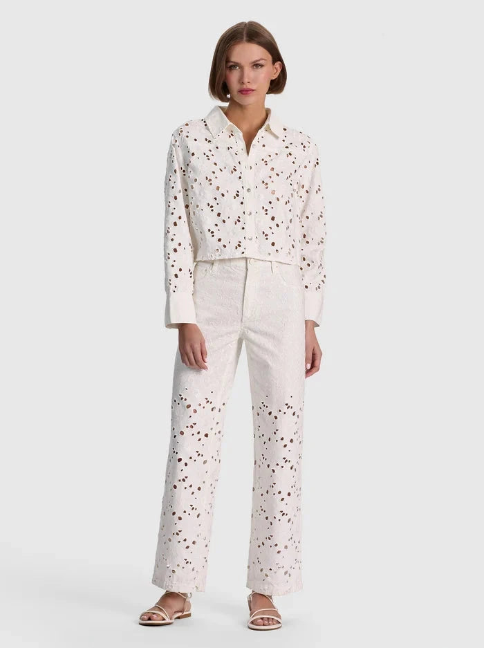 Finely Button Down Shirt-Tops/Blouses-Uniquities