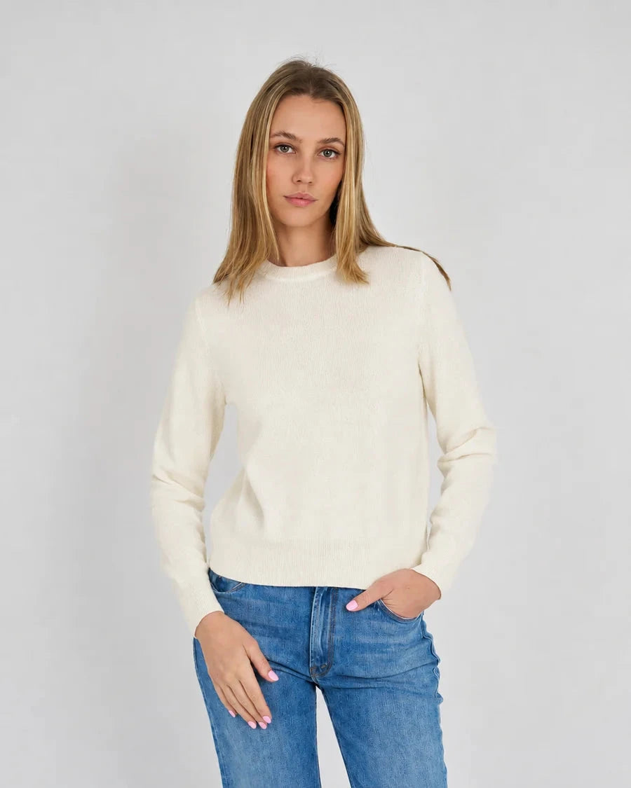 Crew Cashmere Solid Rugby-Sweaters-Uniquities