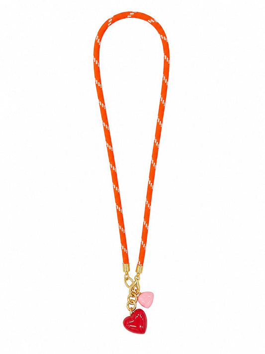 Short Happy Cord Necklace-Jewelry-Uniquities