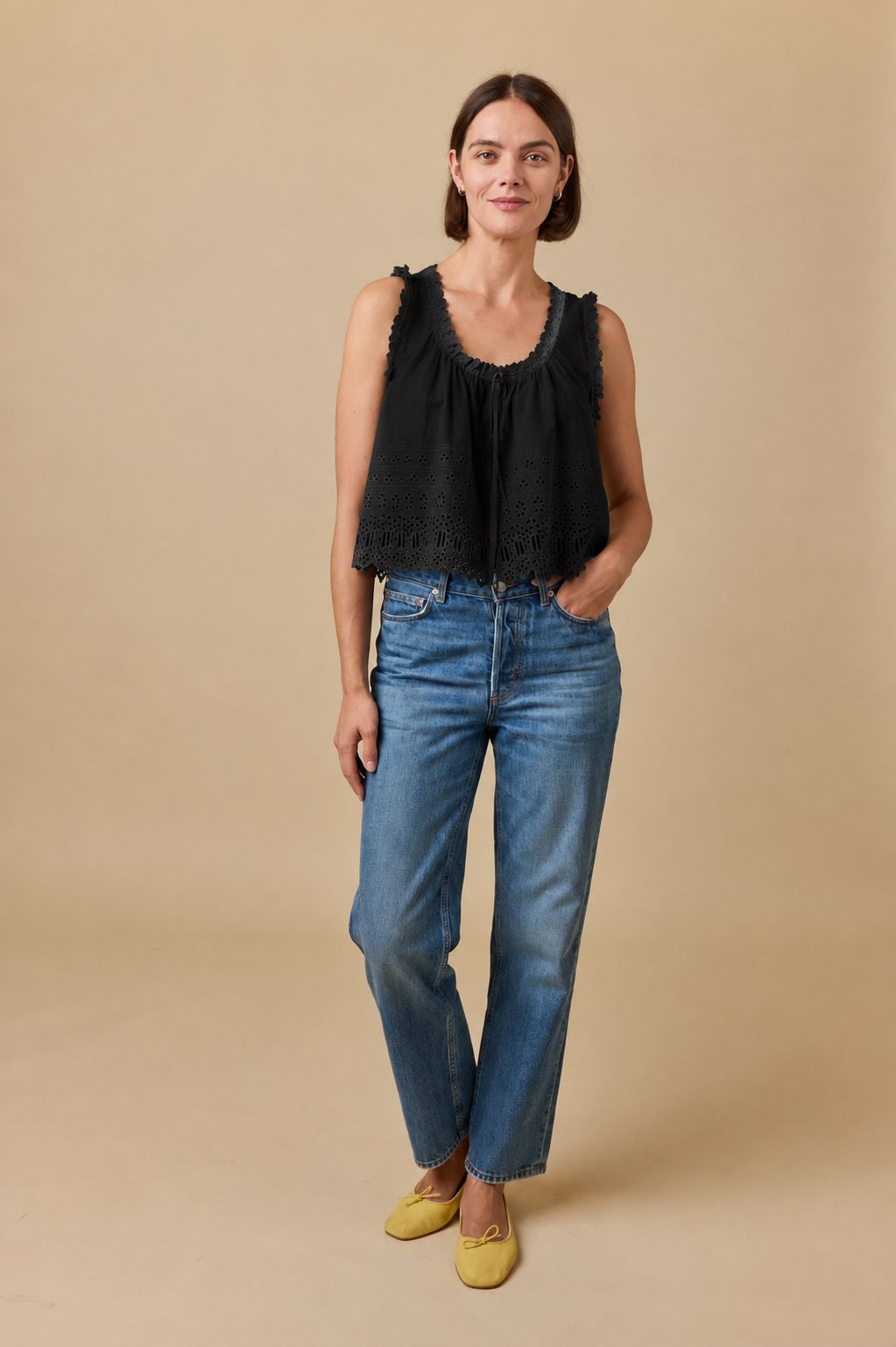 Toussine Top-Tops/Blouses-Uniquities