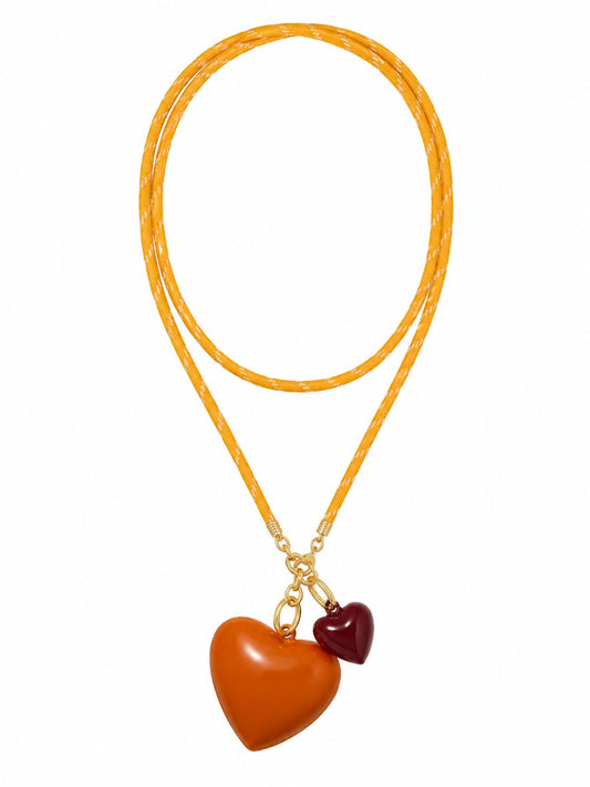 Long Happy Cord Necklace-Jewelry-Uniquities